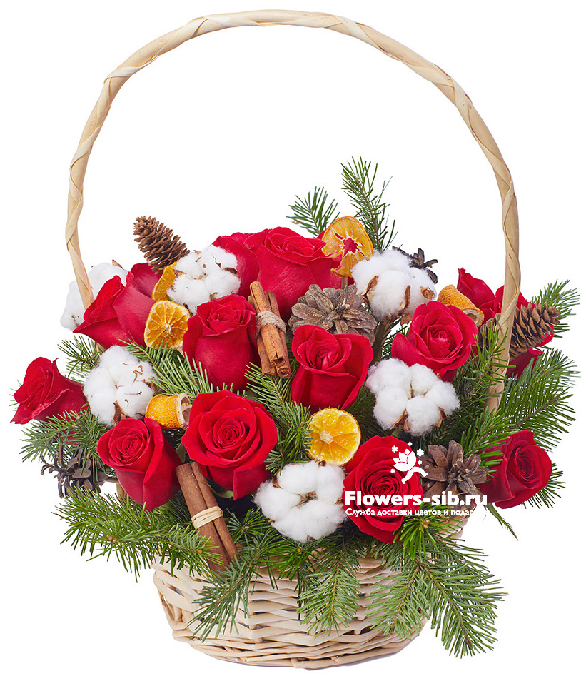 New Year's basket 